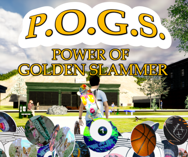 Promotional image for Power of Golden Slammer featuring the logo and The Park